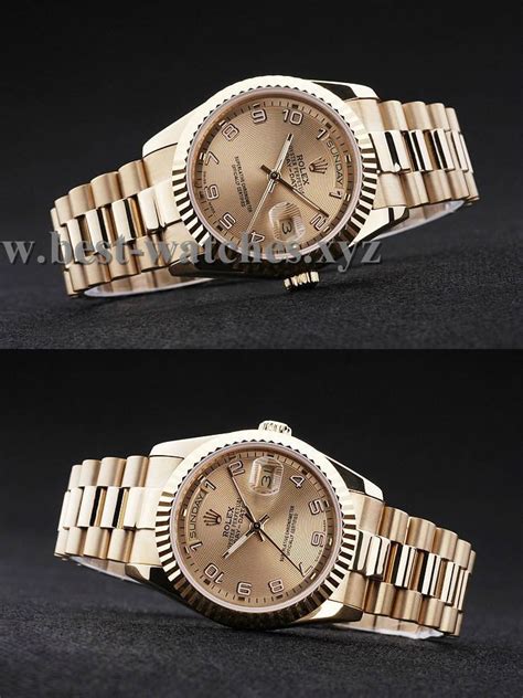 wat is een gouden rolex imitatie replica